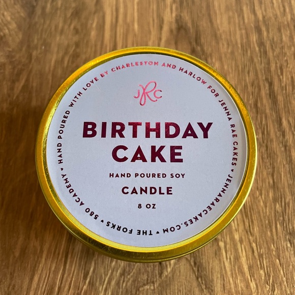 Charleston & Harlow Other - Discontinued JRC Candle Collection from Charleston & Harlow, Birthday Cake, NWT